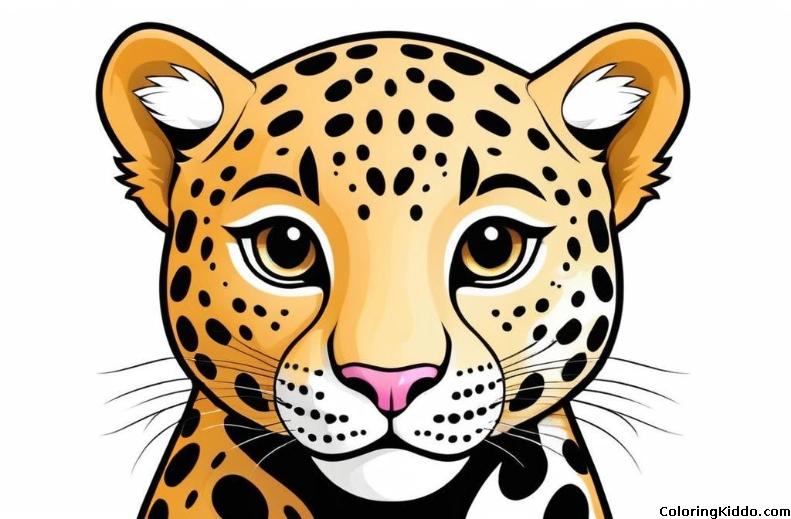 coloring pages for animal faces