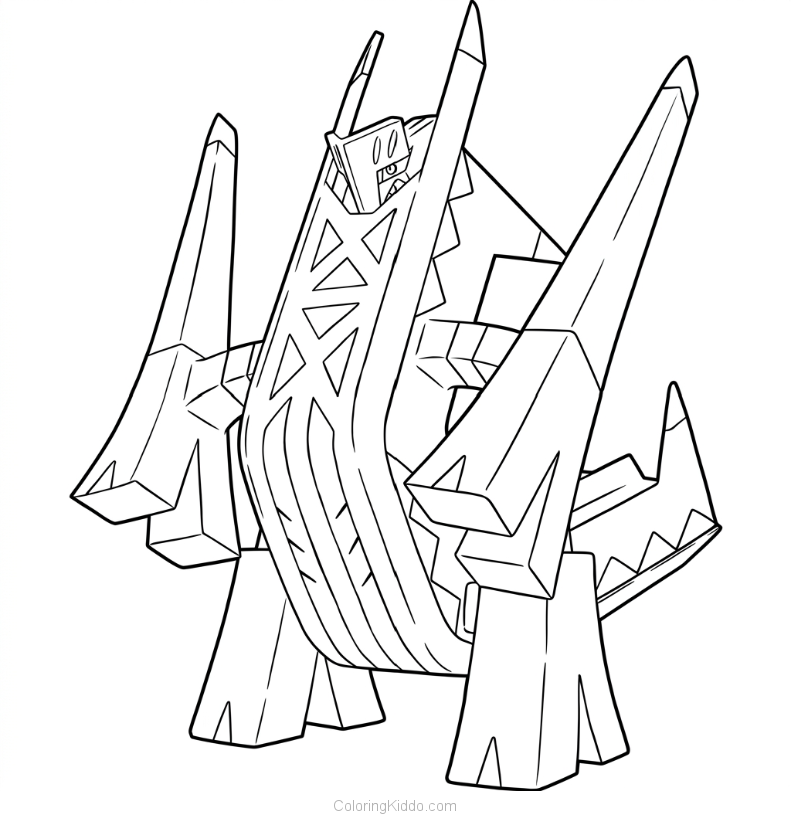 Archaludon is a super strong Pokémon with an unbreakable body, facing any challenge with mighty resolve!
