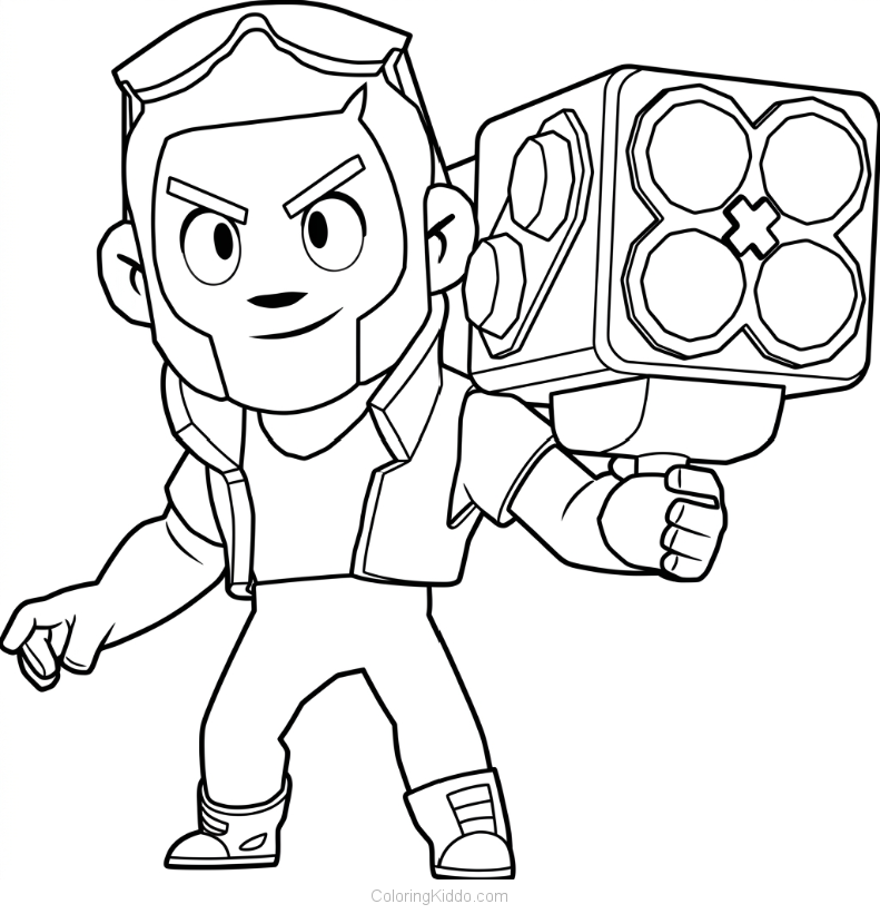 Brock aims his rocket launcher — get ready for some fireworks!