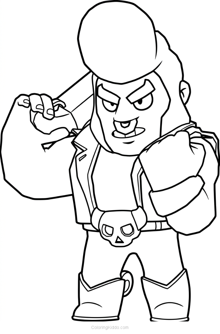 The tough and mighty Bull flexes his fist, ready to charge into the arena!