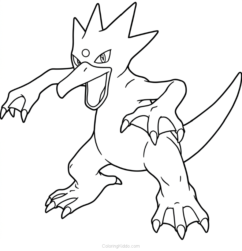 Golduck is a mighty Water-type Pokémon, a super swimmer that explores every ocean!