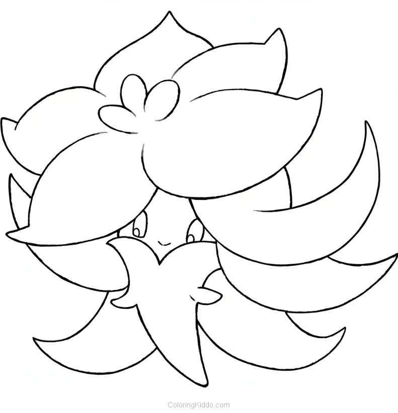 Gossifleur smiles sweetly, ready to brighten your day with its adorable flower charm!