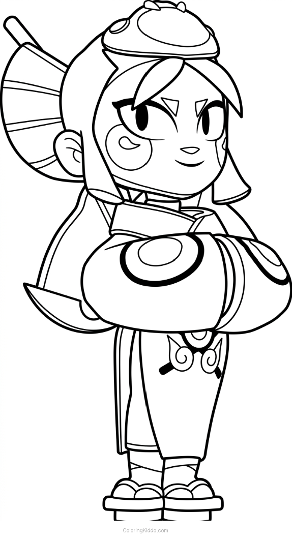 With a confident grin, Kaze is ready to show off her amazing skills!