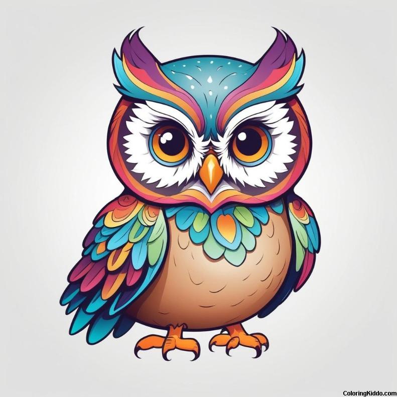 Owl coloring pages