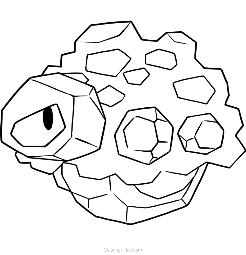 Rolycoly is always on the move, speeding along on its wheel-like leg with boundless energy!