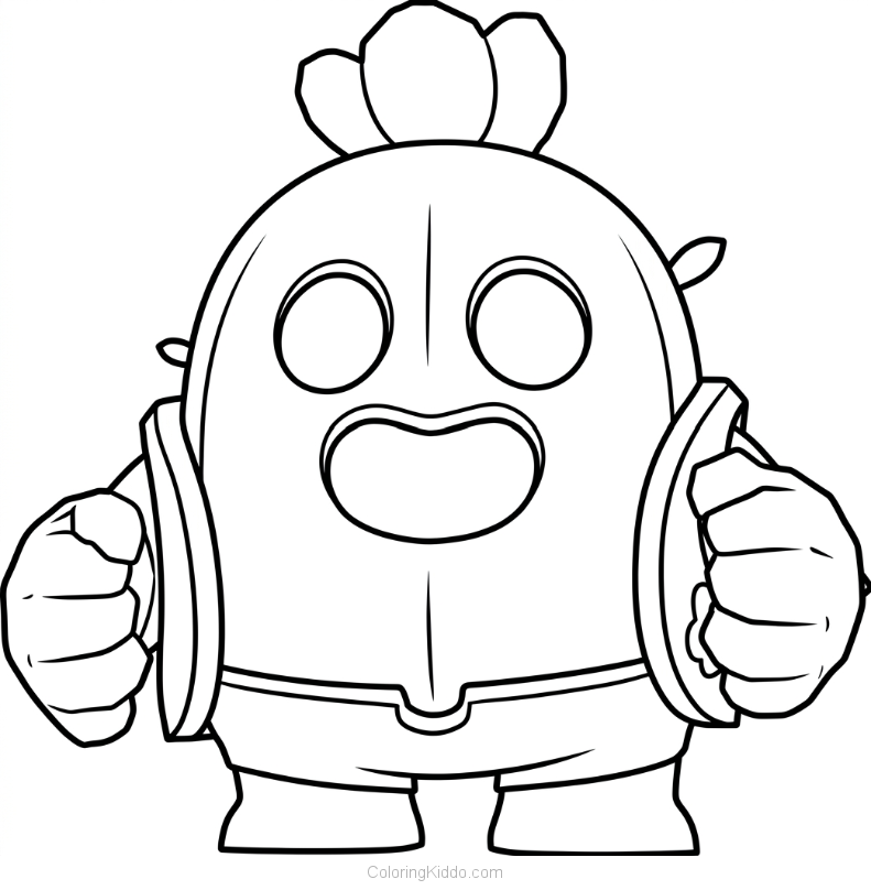 The cutest cactus in the arena, Spike is pumped up and ready to go!