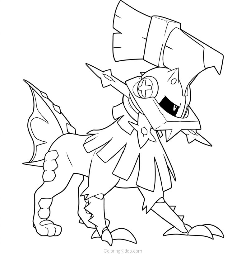 Type: Null wears its amazing helmet, keeping its incredible power safe and sound!